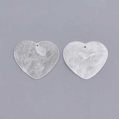 Capiz Shell Pendants X-SSHEL-T006-07-1