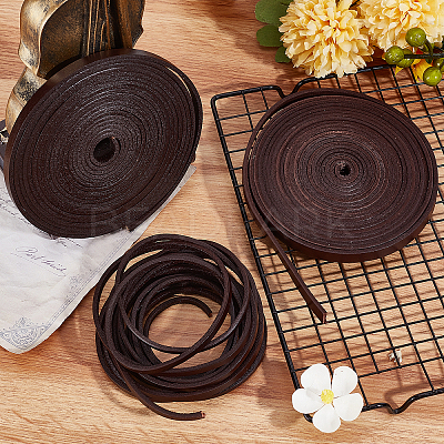 Flat Cowhide Leather Cord WL-GF0001-09D-02-1