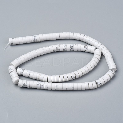 Synthetic Howlite Beads Strands LS-G-Z006-C34-1