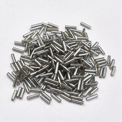 Glass Bugle Beads SEED-E001-12mm-40-1