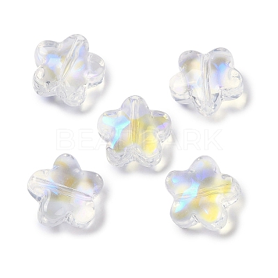 Baking Paint Glass Beads GLAA-S202-10-1
