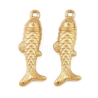 304 Stainless Steel Pendants STAS-A132-06B-G-1