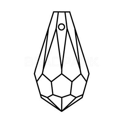 Preciosa® Crystal Pendants Y-PRC-PC11-00030-200-1