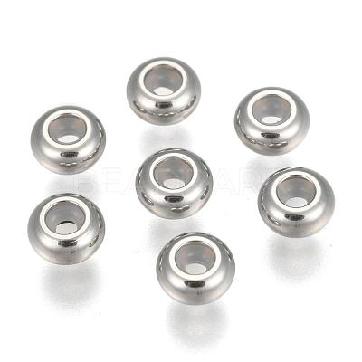 304 Stainless Steel Beads STAS-L222-41B-P-1