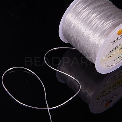 60m Elastic Stretch Polyester Threads with Sharp Steel Scissors Jewelry  Bracelets Craft Cords 2 Rolls and 1 Random Color String Cutter 