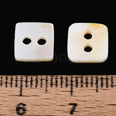 Freshwater Shell Buttons BUTT-T013-07-1