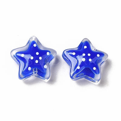 Transparent Glass Beads LAMP-M011-05H-1