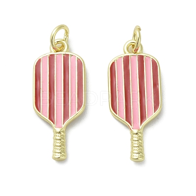 Brass Enamel Pendants LS-KK-D384-01G-04-1
