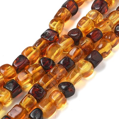 Natural Amber Beads Strands G-K387-E02-01-1