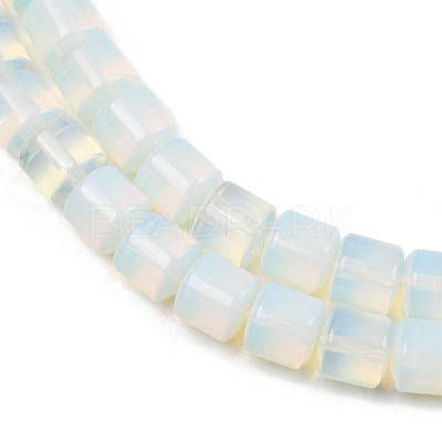 Opalite Beads Strands G-G275-D12-10x10mm-1