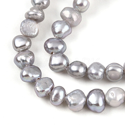 Natural Cultured Freshwater Pearl Beads Strands PEAR-N014-03J-1