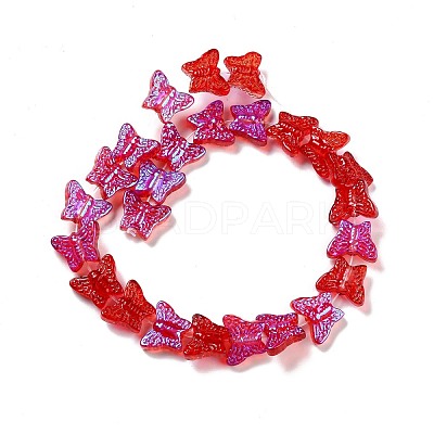 Transparent Glass Beads Strands GLAA-F114-04A-1