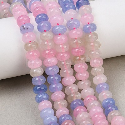 Natural White Jade Beads Strands X-G-E507-01-08-1