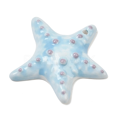 Handmade Porcelain Big Pendants PORC-D026-01A-1