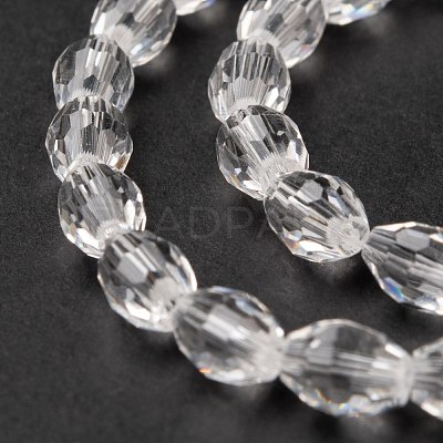 Glass Beads Strands GC893Y-14-1