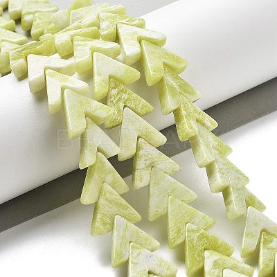 Natural Lemon Jade Beads Strands G-H074-B01-01-1