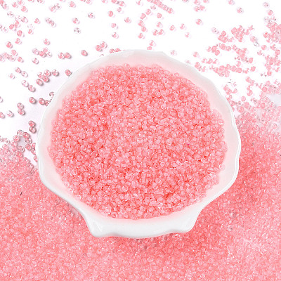 8/0 Transparent Glass Seed Beads SEED-F003-03B-15-1
