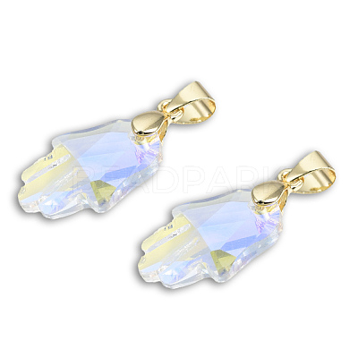 K9 Glass Pendants GLAA-N038-57-1