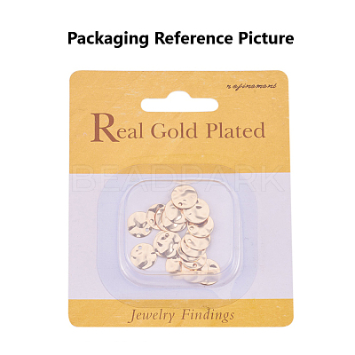 Brass Earring Hooks X-KK-T020-27G-1