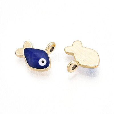 Alloy Enamel Charms ENAM-T020-108-1