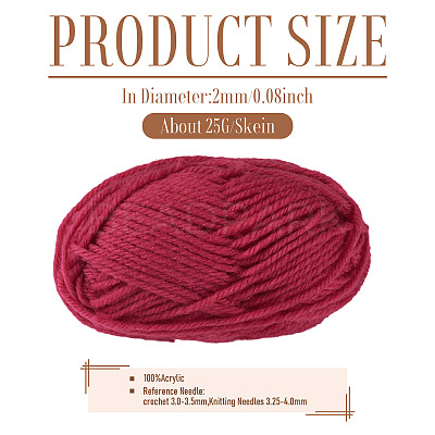 Light Acrylic Fiber Yarn OCOR-TADJ0001-01A-1