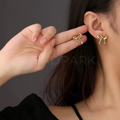 Alloy Stud Earrings FS-WG18093-02-1