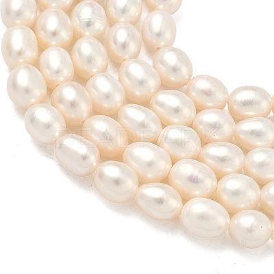 Natural Cultured Freshwater Pearl Beads Strands PEAR-D003-01D-15-1