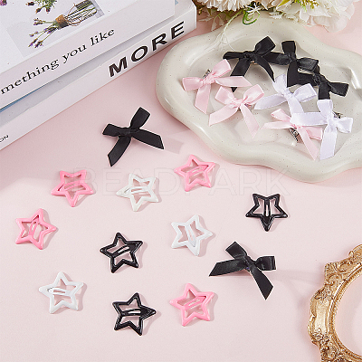 36Pcs 6 Styles Iron Hair Clips PHAR-CY0001-04-1