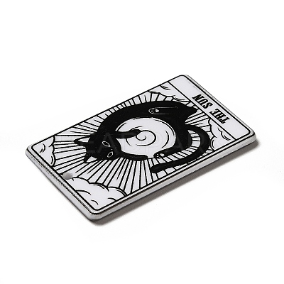 Tarot Theme Printed Acrylic Pendants MACR-G061-04F-1