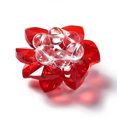 Glass Woven Beads GLAA-F088-C-1