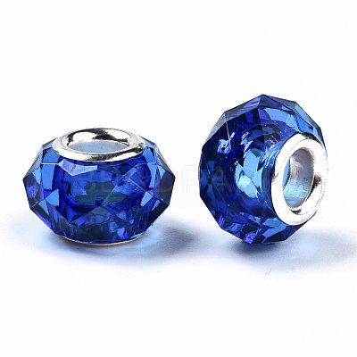 Transparent Resin European Beads RPDL-T003-003-B02-1