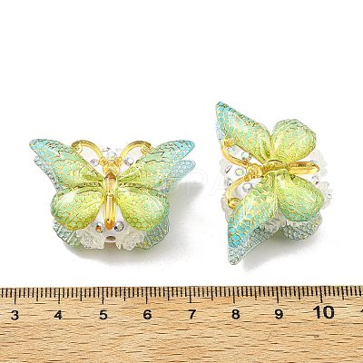 Polymer Clay Rhinestone Beads CLAY-NH0001-07A-1