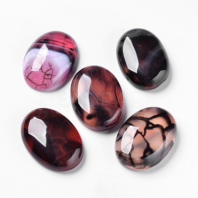Natural Dragon Veins Cabochons G-F296-07-18x25mm-1