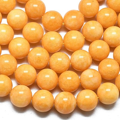 Natural Malaysia Jade Beads Strands G-L645-A01-14mm-10-1