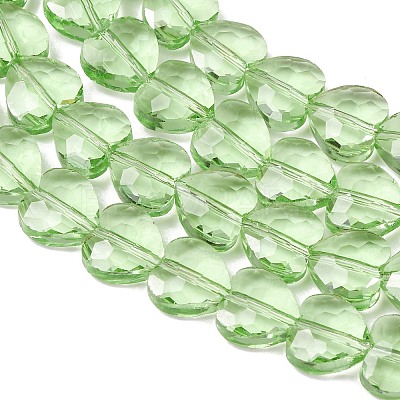 Transparent Glass Beads Strands GL-CBA7A17-03A-06-1