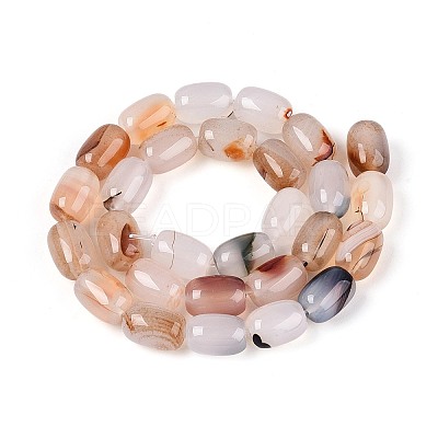 Natural Red Agate Beads Strands G-T144-44F-1