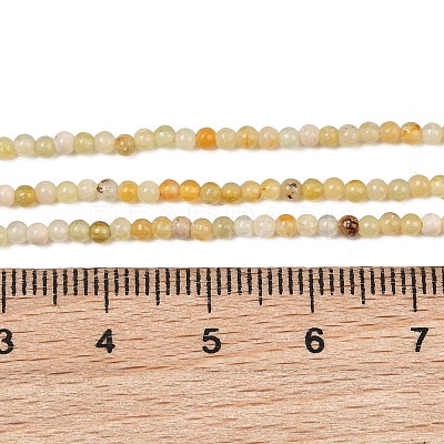 Natural Xiuyan Jade Beads Strands GG-CBA0389-A01-2mm-1