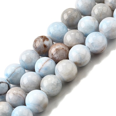 Natural Striped Stone Beads Strands G-D315-A01-01-10mm-1