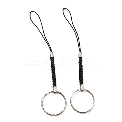 Polyester Cord Mobile Straps FIND-G063-04P-08-1