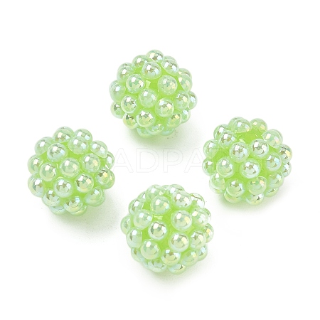 Opaque Acrylic Beads AC-CBA4D01-04C-1