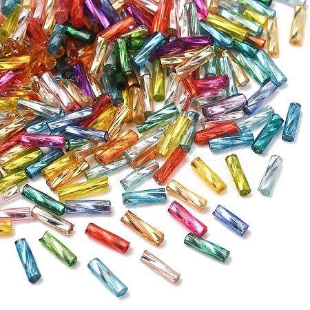 Painted Glass Beads GL-CBA8EFC-01-1