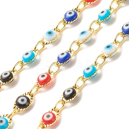 Brass Oval Link Chains CHC-E024-05G-01-1