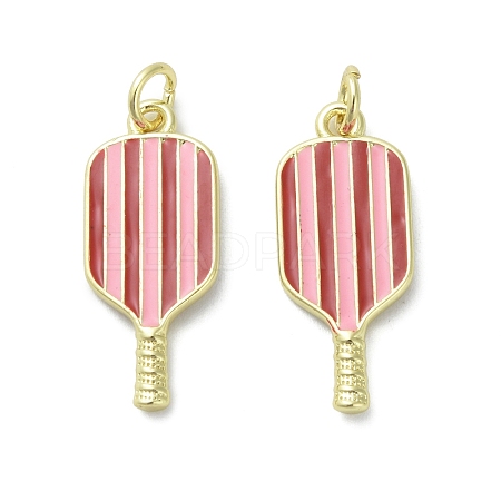 Brass Enamel Pendants LS-KK-D384-01G-04-1