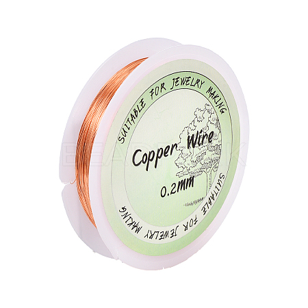 Round Copper Jewelry Wire CWIR-YW0001-03A-09-1