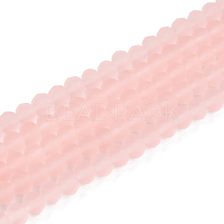 Transparent Glass Beads Strands EGLA-A044-T4mm-MD22-1