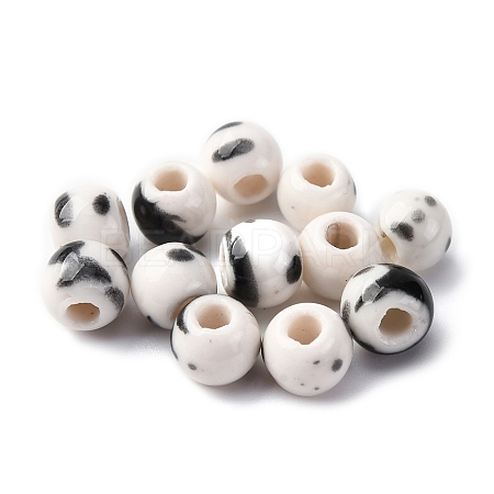 Handmade Porcelain Beads PORC-D300-A13-1