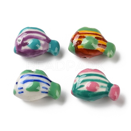 Handmade Porcelain Beads PORC-Z006-02-1