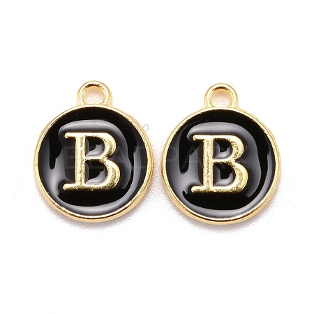 Golden Plated Alloy Charms ENAM-S118-02B-1