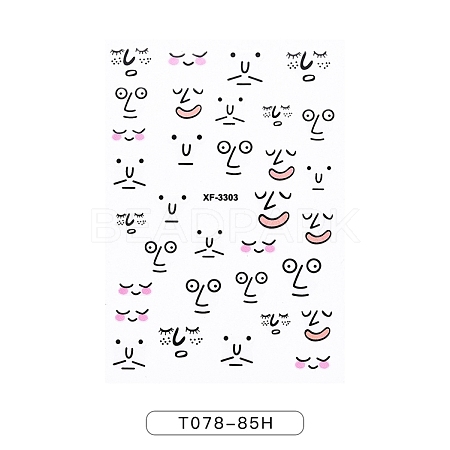 Nail Decals Stickers MRMJ-T078-85H-1