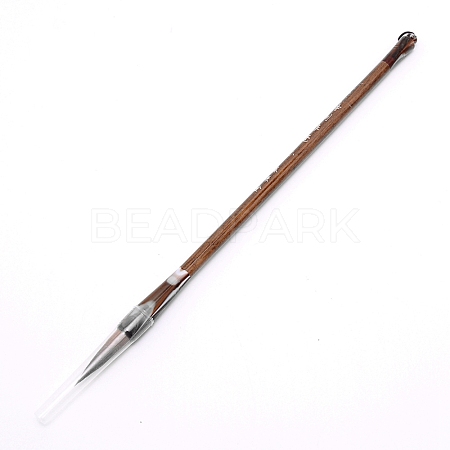 Bristle Chinese Calligraphy Brush Pen TOOL-WH0132-20C-B-1